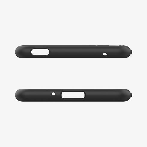 ACS02841 - Sony Xperia 1 III Case Rugged Armor in matte black showing the back